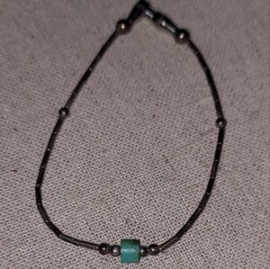 Sterling Silver and Turquoise Child's Bracelet